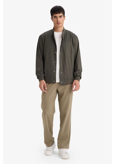 Defacto Slim Fit Astarlı Mont F9655ax26spkh401 Haki-kh401