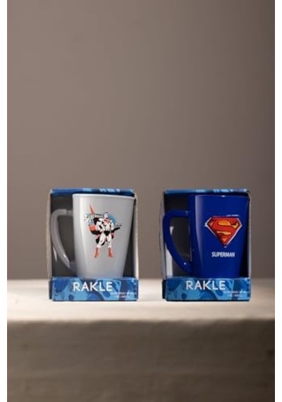 Superman 2&apos Li Kupa Seti Mavi-gri 400 Cc 000 Açık Krem