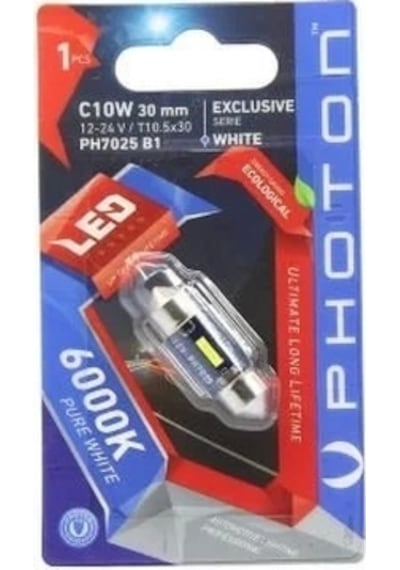 Ph7025 B1 C10w 12-24v Exclusıve Cb 31mm Sofit Led Tekli Blıster