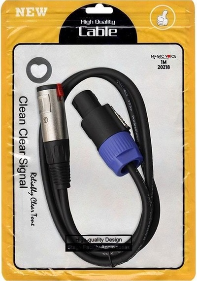 Magicvoice Ld384 Specon Erkek - Canon Dişi Çevirici 1 Metre Kablo-178640