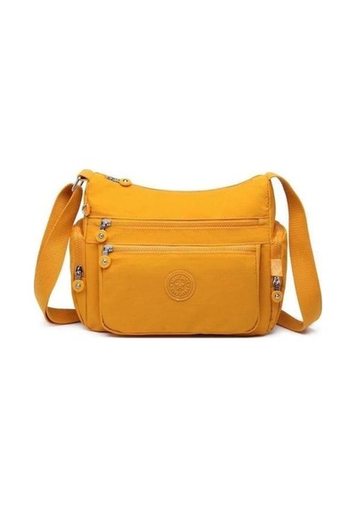 Smart Bags Krinkıl Hardal Kadın Omuz Çantası Smb1115 001