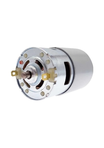 Rs775 Dc Motor 24v 15000rpm Yüksek Hız Tork Çift Bilyalı Rulman Matkap Torna Cnc Router Motor Dairesel Testere Düşük