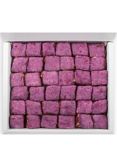 Haluk Aydın Kuruyemiş Baklava Çikolatalı Fındıklı Mor Velvetli 735 G