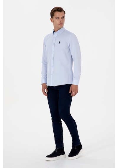 U.S. Polo Assn. Erkek Koyu Mavi Slim Fit Jean Pantolon 50310335-DN0023