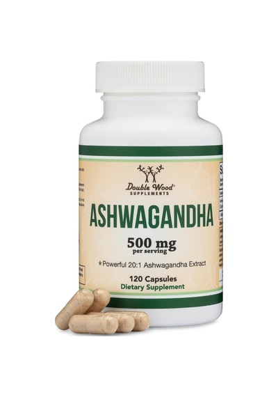 Double Wood Hint Ginseng 20:1 - 120 Caps 500 Mg