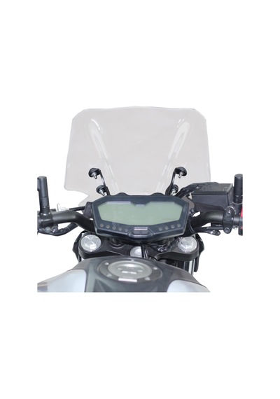 GP Kompozit Yamaha MT-07 2018-2020 Uyumlu Ön Cam Şeffaf 42 cm
