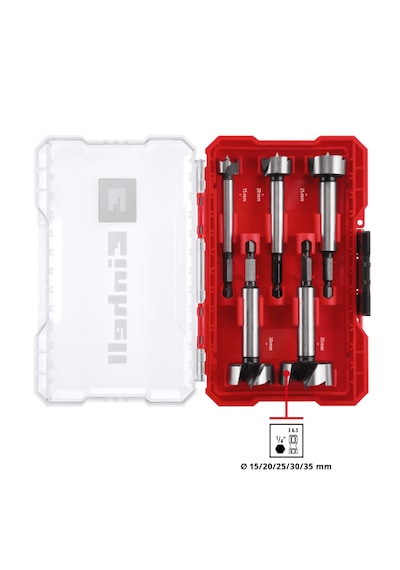 Einhell Tas Menteşe Uç Seti 5 Parça M-Case Kutu - 49706003