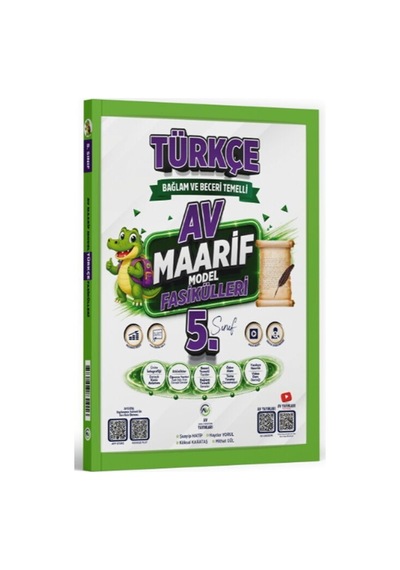 Av Yayınları 5. Sınıf Türkçe Maarif Model Fasikülleri