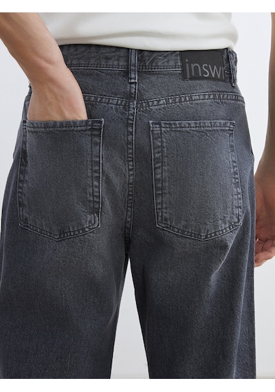 Lcw Jeans Gri Baggy Fit Erkek Jean Pantolon