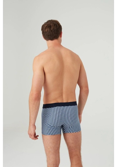 U.S. Polo Assn. Erkek Lacivert Tekli Boxer 80616 Yeşil