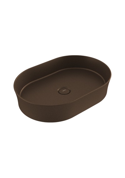 Bocchi Sottile Slim Line 1521-070-0125 Tezgah Üstü Lavabo Mat Bronz 55 CM 1466841