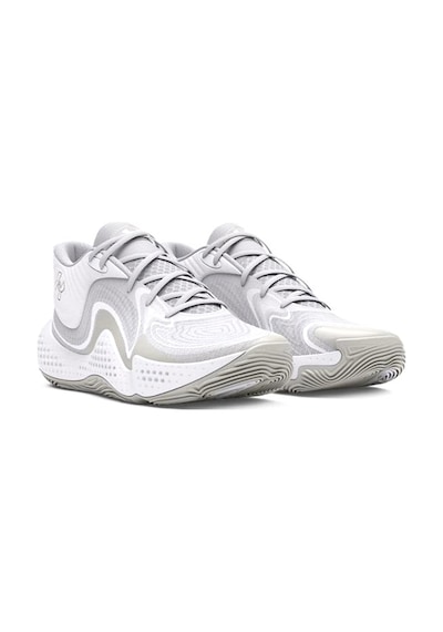 Under Armour Spawn 6 Mid Erkek Beyaz Basketbol Ayakkabısı 3027647-102 Beyaz