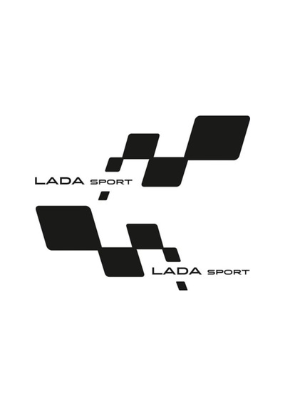 Lada Sport Yan Kapı Için Çamurluk Sticker 2 Adet Sağ Sol