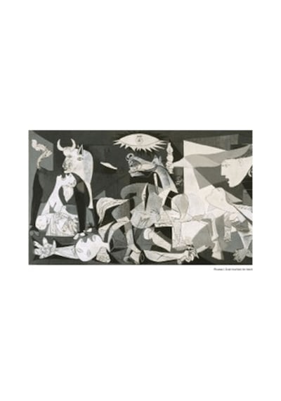 Picasso - Guernica'dan Bir Kesit - Poster