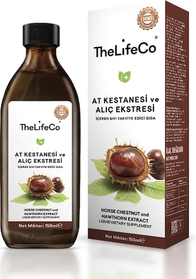 TheLifeCo At Kestanesi & Alıç Ekstraktı 150 ML