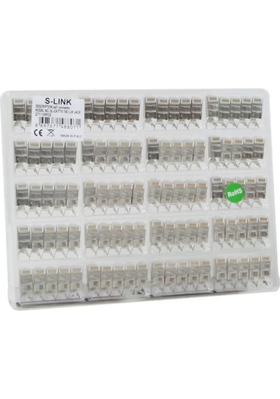 S-Link SL-Cat710 Cat7 Jack ( 100 ADET )