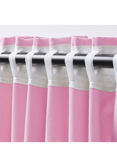 Ikea Gınstmott Fon Perde 145x300 Cm Pembe