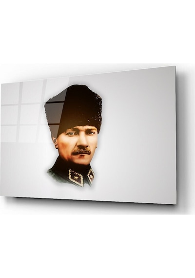 Mustafa Kemal Atatürk - Cam Tablo