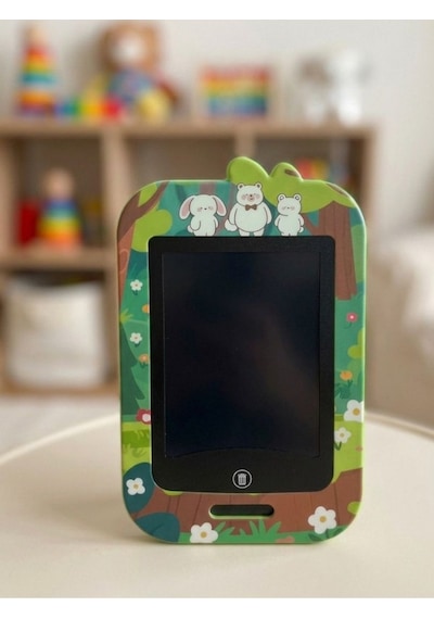 Mucit Home Sevimli Çocuk Tableti Kalemli -karne Okul si Yaz Sil Yazı Tahtası