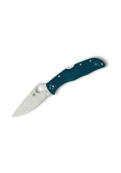 Spyderco Endela Blue Lightweight K390 Plainedge Çakı Mavi