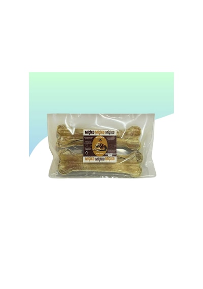 Miçiko Naturel Press Çiğneme Kemiği Ödülü 12 CM 2'li Paket Eko