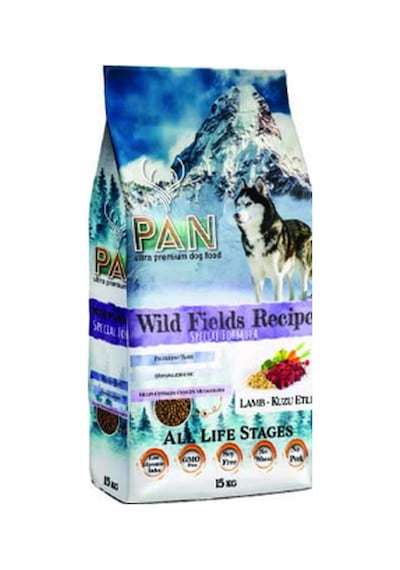 Pan Food Kuzu Etli Pirinçli Yetişkin Köpek Maması 15 KG