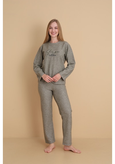 Wordex Mırano 3150 Selanik Kumaş Kışlık Kalın Kumaşlı Kadın Pijama Takımı Çağla Yeşili Wordex Mırano 3150 Selanik Kumaş Kışlık Kalın Kumaşlı Kadın Pijama Takımı Çağla Yeşili