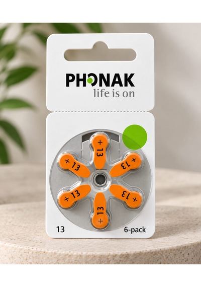 Phonak 13 Numara Cihaz Pili 10 Paket 60 Adet