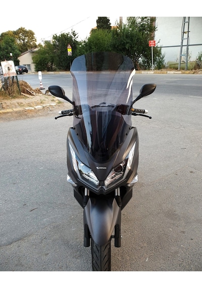 Motocam Kanuni Reha 250 Ön Cam 2022-2026 Model 72cm Füme Renkli 4mm Uzun
