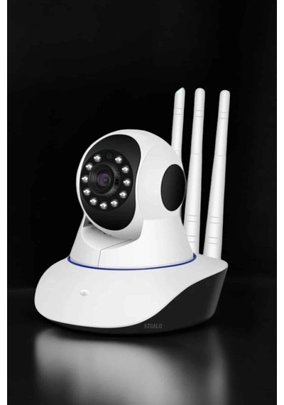 Wifi Kamerası Çift Yönlü Bebek Güvenlik Kamerası Gece Görüşlü 07380569