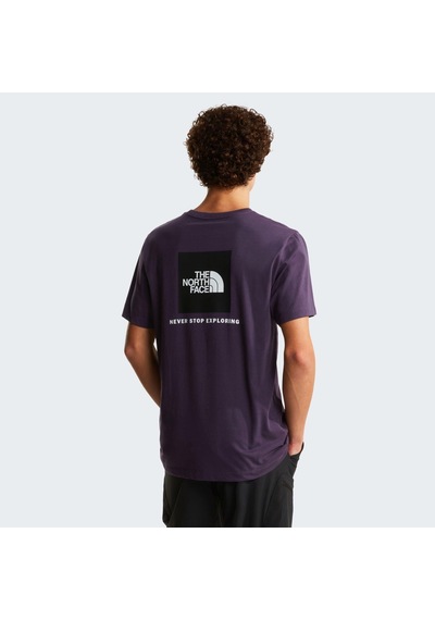 The North Face M Evolutıon Box Nse Regular Short Sleeve Erkek Tişört Nf0a8b6kg5o1 Mor