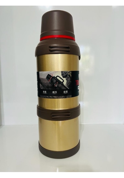 Car Pto Vacuum 3.6 Litre 48 Saat Sıcak Soğuk Dağcı Termos Kahverengi