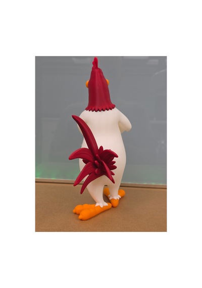 Foghorn Leghorn Figür 20cm-3d Baskı-kolleksiyonluk Biblo