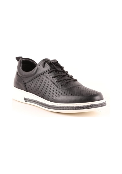 Lbr H1003 Erkek Deri Loafer Ayakkabı Lacivert Siyah