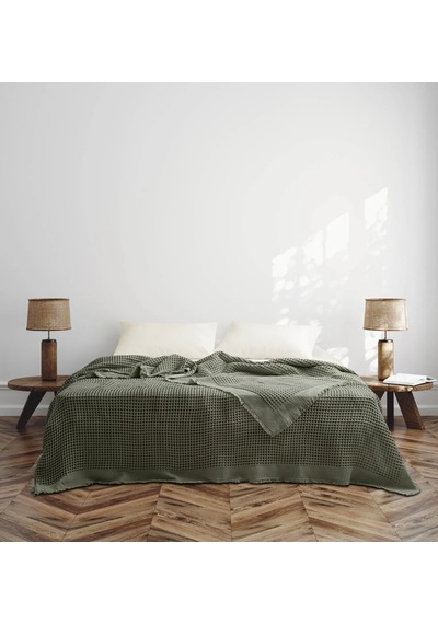 Majoli Optimus Yatak Örtüsü Ve Pike Çift Kişilik Kutulu 240x260 Pampas