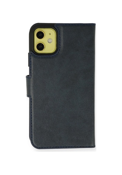 Uray Store Apple iPhone Uyumlu  13 Mini Kılıf Trend S Plus Kapaklı Kılıf - Lacivert