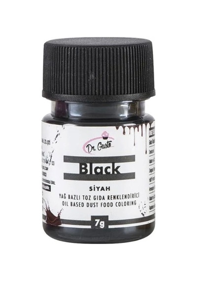 Yağ Bazlı Siyah Toz Çikolata Renklendirici 7 Gr