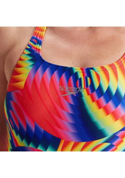 Speedo Endurance Plus Kadın Yüzücü Mayosu 8-00317316784 Çok Renkli