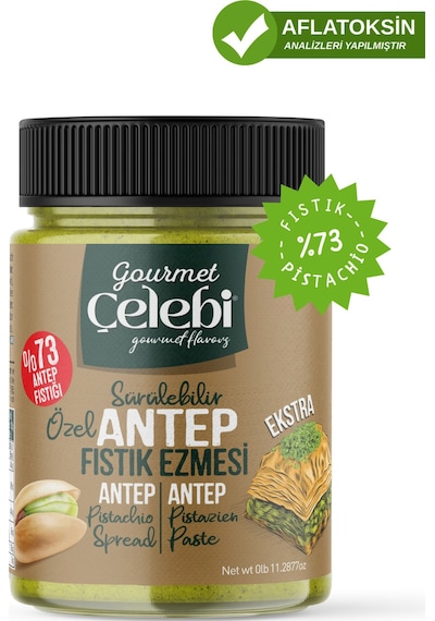 Özel Sürülebilir Antep Fıstık Ezmesi 320 Gr