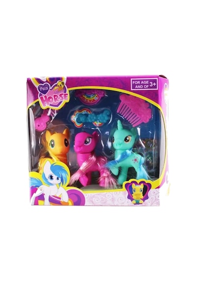 Kızılkaya Kutulu 3lü Pony Set L-a18-7
