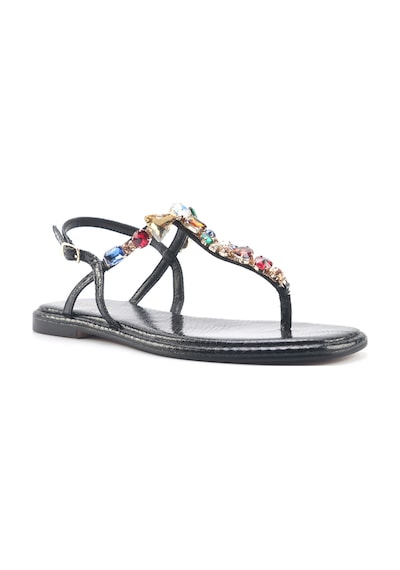 Nine West Orane 5fx Siyah Kadın Düz Sandalet 000000000101929105 Siyah