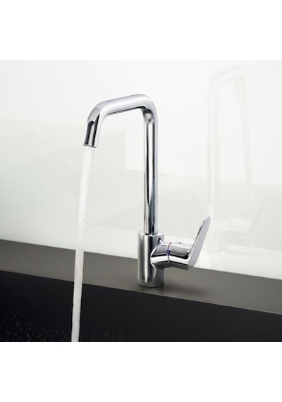 Hansgrohe Focus Tek Kollu Evye Bataryası Krom 31820000