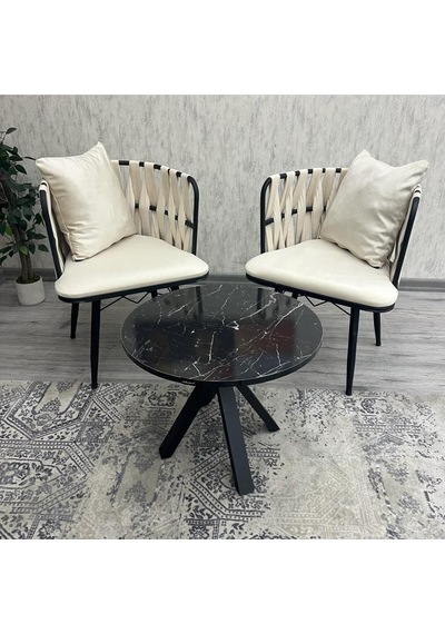 Balkon,teras,kafe,çay Seti İkili Takım Gözde Çay Seti Takımı Siyah Krem Siyah Krem Balkon,teras,kafe,çay Seti İkili Takım Gözde Çay Seti Takımı Siyah Krem Siyah Krem