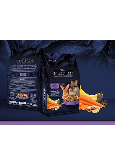 Myyem Selection Kuru Sebze ve Meyveli Takviyeli Tavşan Yemi 750gr