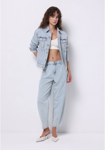 Colin's Colins Barrel Fit Kadın İndigo Jean Pantolon Cl1074898 Q1.v1 Dn43473 Denim