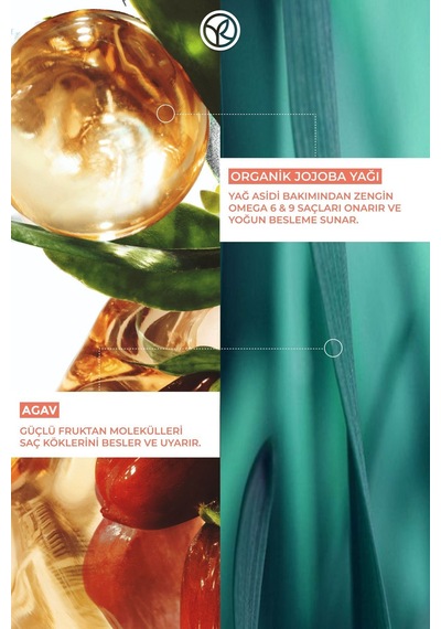 Yves Rocher Onarıcı Jojoba Bakım Yağı -tüm Saçlar / Huile Botanique - Prebiyotik, Vegan -100ml