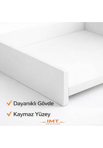İmt Aksesuar Çamaşır Makinesi Dolabı Çamaşır Ve Kurutma Makinesi Üst Üste Sabitleme Bağlantı Aparatı Beyaz İmt Aksesuar Çamaşır Makinesi Dolabı Çamaşır Ve Kurutma Makinesi Üst Üste Sabitleme Bağlantı Aparatı Beyaz