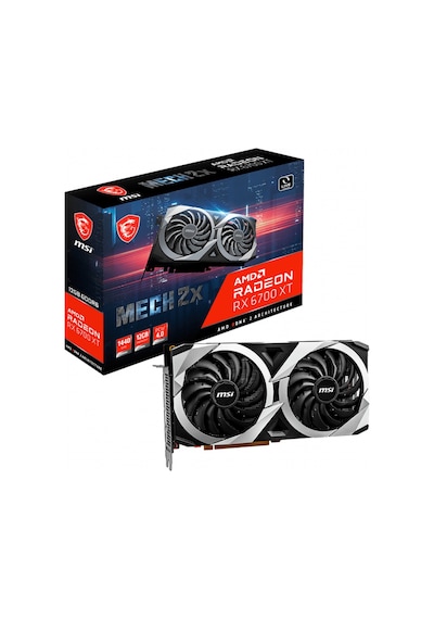 MSI AMD Radeon RX 6700 XT Mech 2X 12 GB GDDR6 192 Bit Ekran Kartı