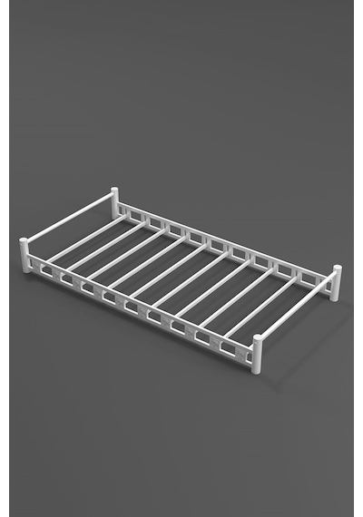 Argimo Kamelya Yavrulu Daybed Sedir Beyaz Karyola 90x190