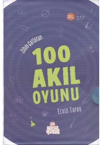 Zihin Çatlatan 100 Akıl Oyunu 5 Kitap Takım - Ersin Teres - Nesil Çocuk Yayınları